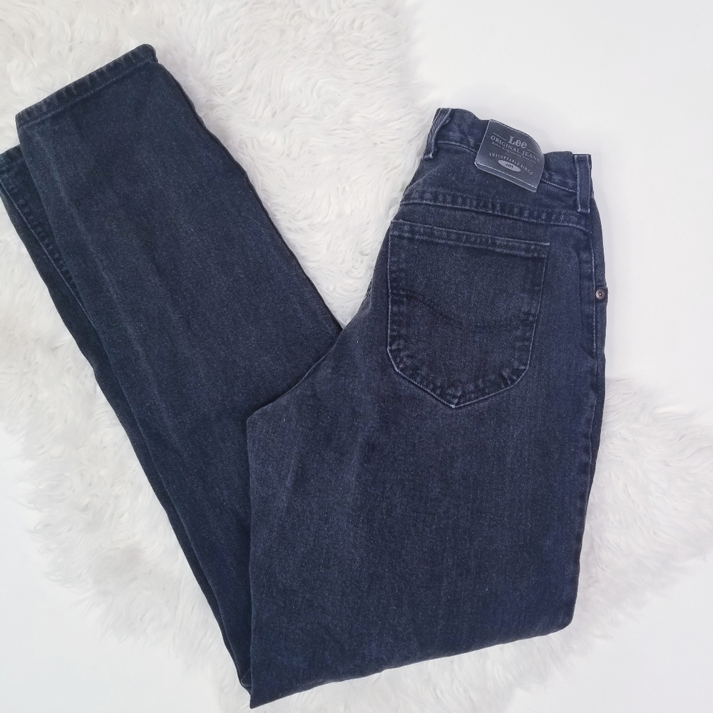 Lee vintage 90s high waist tapered leg mom jeans